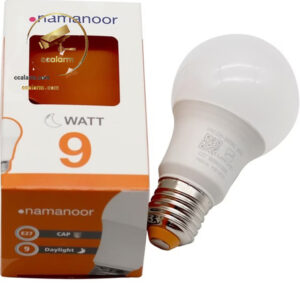 لامپ ال ای دی 9وات برند نمانور