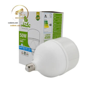 لامپ 50وات استوانهای برند تکتاب مدل لوتوس