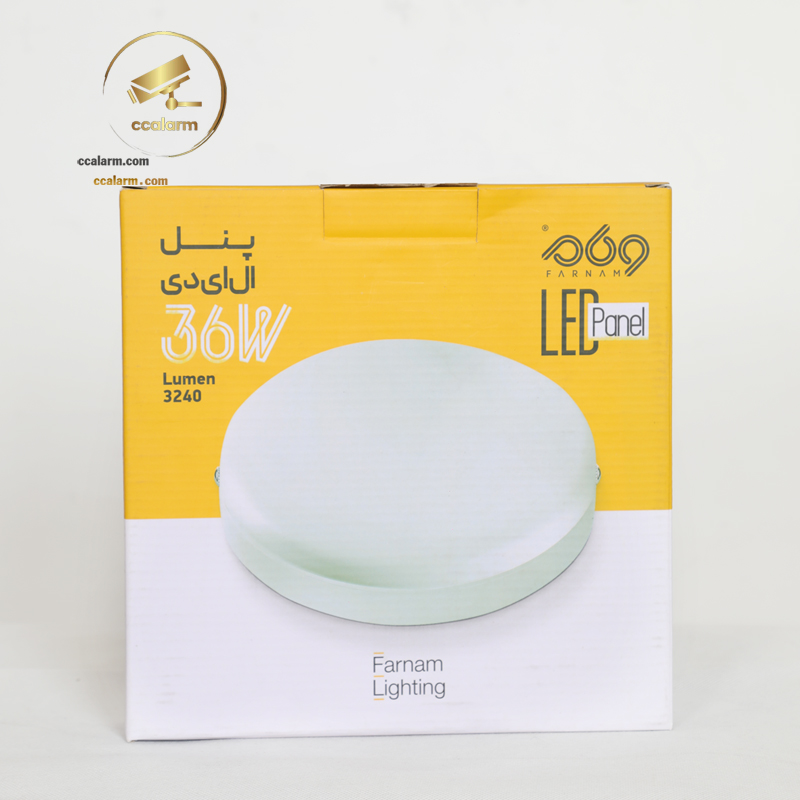 چراغ سقفی روکار فول لایت 36وات فرنام-پنل روکار - تصویر 4