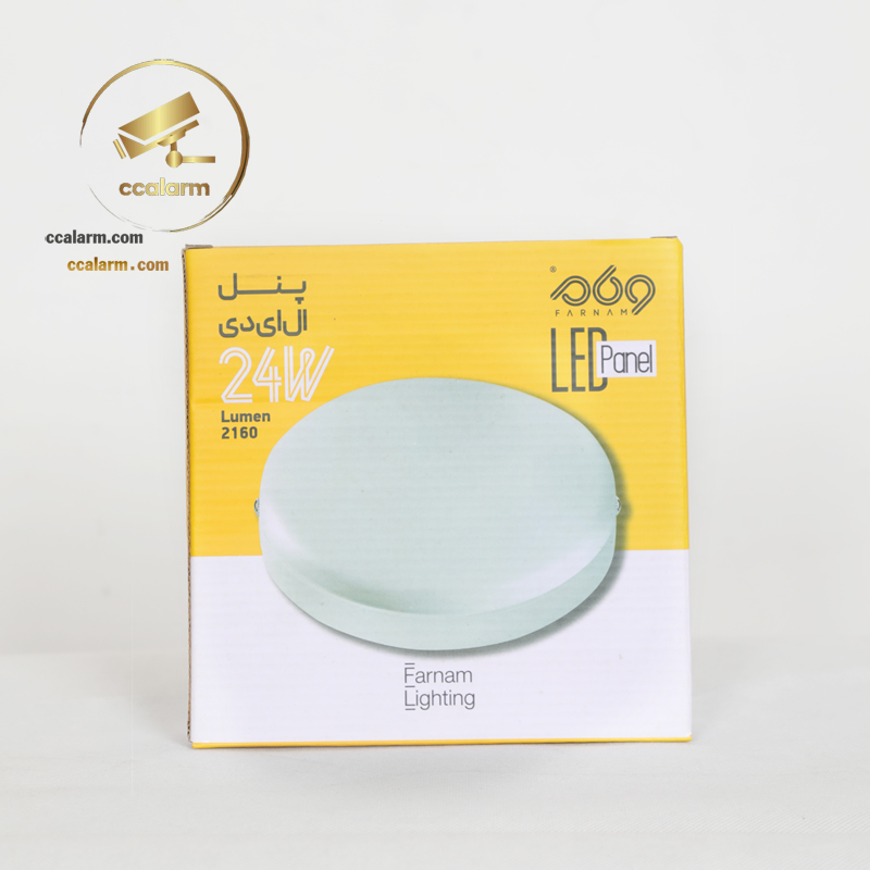 چراغ سقفی روکار فول لایت 24وات فرنام-پنل روکار - تصویر 2