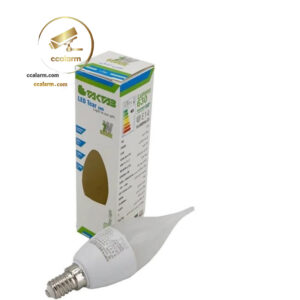 لامپ ال ای دی 7 وات شمعی تک تاب مدل اشکی