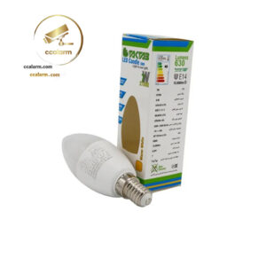 لامپ ال ای دی 7 وات شمعی تک تاب مدل کندل