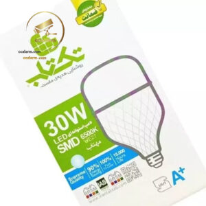 لامپ 30وات استوانهای برند تکتاب مدل لوتوس