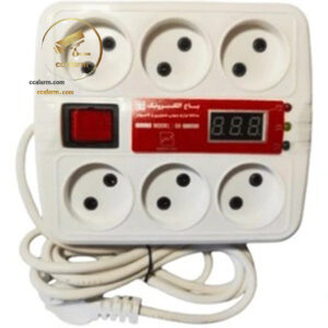 محافظ برق 6 خانه صوتی تصویری 5 متری باخ الکتریک مدل G-6دیجیتال
