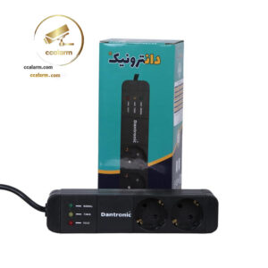 محافظ لباسشویی و ظرفشویی دوخانه ارت دار دانترونیک با کابل ۱/۸ متر(17آمپر)