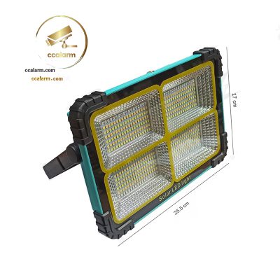 پرژکتور خورشیدی و شارژی چهار حالته پاوربانک کد CC8013