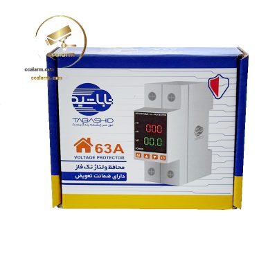 محافظ ولتاژ مینیاتوری ۶۳ آمپر دوسال گارانتی تکتاب(تاباشید)